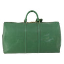 LOUIS VUITTON Epi Keepall 55 Boston Bag Green M42954 LV Auth 171031-2