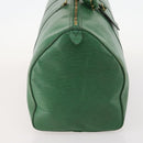 LOUIS VUITTON Epi Keepall 55 Boston Bag Green M42954 LV Auth 171031-4