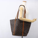 LOUIS VUITTON Monogram Sac Shopping Tote Bag M51108 LV Auth 171034-25