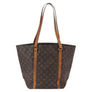 LOUIS VUITTON Monogram Sac Shopping Tote Bag M51108 LV Auth 171034-2