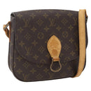 LOUIS VUITTON Monogram Saint Cloud GM Shoulder Bag M51242 LV Auth 171039-1