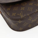 LOUIS VUITTON Monogram Saint Cloud GM Shoulder Bag M51242 LV Auth 171039-15