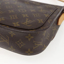 LOUIS VUITTON Monogram Saint Cloud GM Shoulder Bag M51242 LV Auth 171039-16