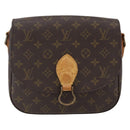 LOUIS VUITTON Monogram Saint Cloud GM Shoulder Bag M51242 LV Auth 171039-13