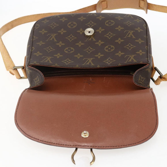 LOUIS VUITTON Monogram Saint Cloud GM Shoulder Bag M51242 LV Auth 171039