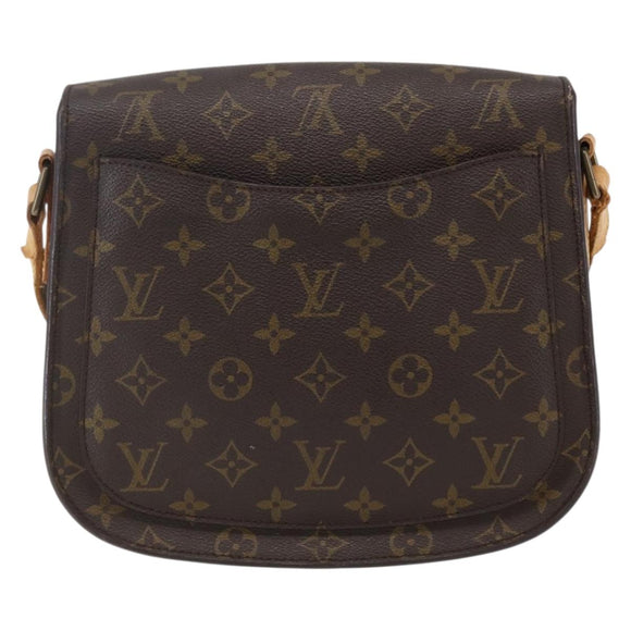 LOUIS VUITTON Monogram Saint Cloud GM Shoulder Bag M51242 LV Auth 171039