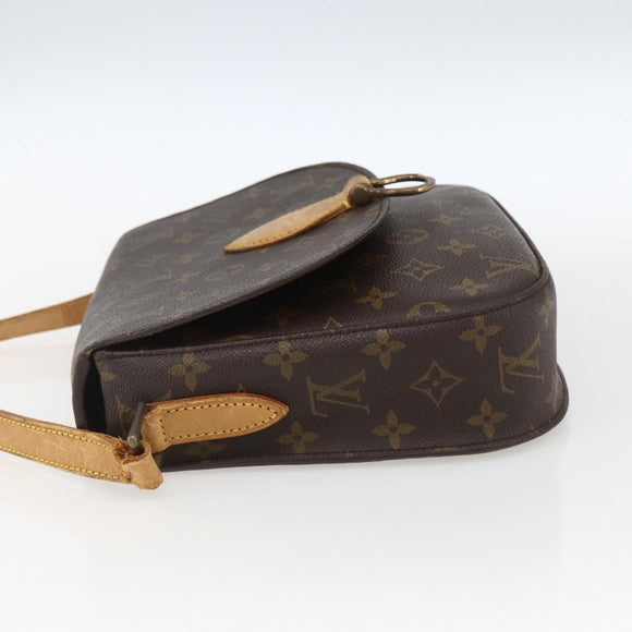 LOUIS VUITTON Monogram Saint Cloud GM Shoulder Bag M51242 LV Auth 171039