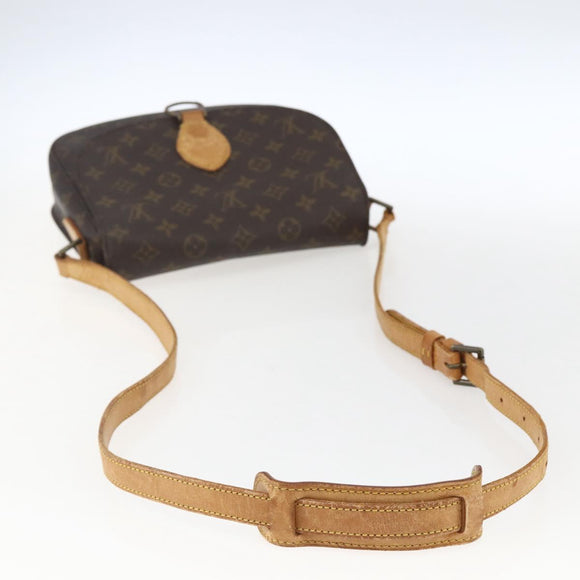 LOUIS VUITTON Monogram Saint Cloud GM Shoulder Bag M51242 LV Auth 171039