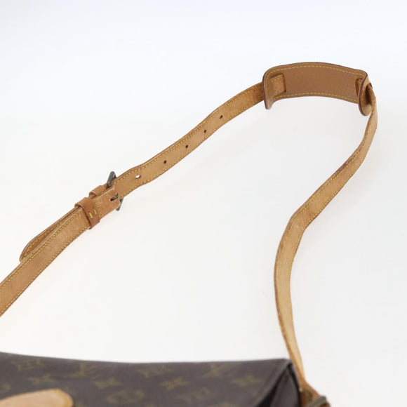 LOUIS VUITTON Monogram Saint Cloud GM Shoulder Bag M51242 LV Auth 171039