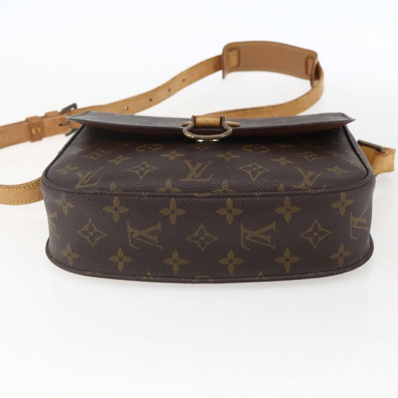 LOUIS VUITTON Monogram Saint Cloud GM Shoulder Bag M51242 LV Auth 171039