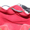 LOUIS VUITTON Epi Petit Noe Shoulder Bag Bicolor Black Red M44172 Auth 171047-18