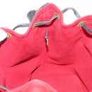 LOUIS VUITTON Epi Petit Noe Shoulder Bag Bicolor Black Red M44172 Auth 171047-19