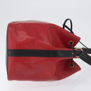 LOUIS VUITTON Epi Petit Noe Shoulder Bag Bicolor Black Red M44172 Auth 171047-3