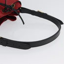 LOUIS VUITTON Epi Petit Noe Shoulder Bag Bicolor Black Red M44172 Auth 171047-7
