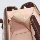 LOUIS VUITTON Monogram Mini Josephine PM Hand Bag Red M92216 LV Auth 171048-20