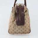 LOUIS VUITTON Monogram Mini Josephine PM Hand Bag Red M92216 LV Auth 171048-3