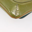 LOUIS VUITTON Monogram Vernis Thompson Street Bag Baby Blue M91009 Auth 171053-17