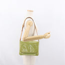 LOUIS VUITTON Monogram Vernis Thompson Street Bag Baby Blue M91009 Auth 171053-22