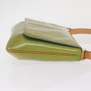 LOUIS VUITTON Monogram Vernis Thompson Street Bag Baby Blue M91009 Auth 171053-3