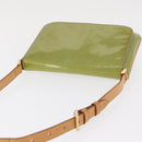 LOUIS VUITTON Monogram Vernis Thompson Street Bag Baby Blue M91009 Auth 171053-6