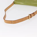 LOUIS VUITTON Monogram Vernis Thompson Street Bag Baby Blue M91009 Auth 171053-7