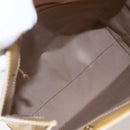 LOUIS VUITTON Monogram Vernis Reade MM Hand Bag Beige M91141 LV Auth 171054-11
