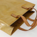 LOUIS VUITTON Monogram Vernis Reade MM Hand Bag Beige M91141 LV Auth 171054-6