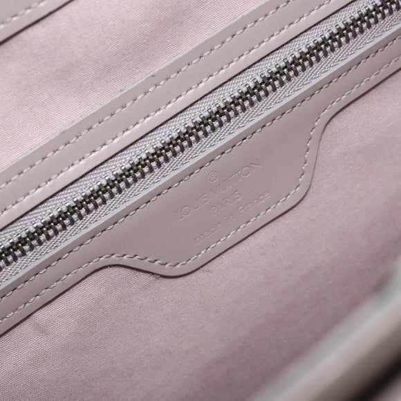 LOUIS VUITTON Epi Santropen Umhängetasche Grau Flieder M5246B LV Auth 171055