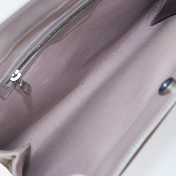 LOUIS VUITTON Epi Santropen Umhängetasche Grau Flieder M5246B LV Auth 171055