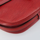 LOUIS VUITTON Epi Jeune Fille MM Shoulder Bag Red M52157 LV Auth 171057-15