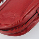 LOUIS VUITTON Epi Jeune Fille MM Shoulder Bag Red M52157 LV Auth 171057-17