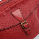 LOUIS VUITTON Epi Jeune Fille MM Shoulder Bag Red M52157 LV Auth 171057-18