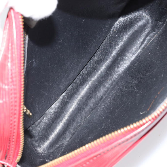 LOUIS VUITTON Epi Jeune Fille MM Shoulder Bag Red M52157 LV Auth 171057