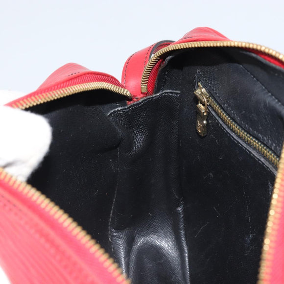 LOUIS VUITTON Epi Jeune Fille MM Shoulder Bag Red M52157 LV Auth 171057