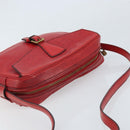 LOUIS VUITTON Epi Jeune Fille MM Shoulder Bag Red M52157 LV Auth 171057-6