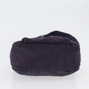PRADA Shoulder Bag Nylon Purple Silver Auth 171063-5