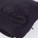 PRADA Shoulder Bag Nylon Purple Silver Auth 171063-18