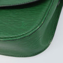 LOUIS VUITTON Epi Saint Cloud GM Shoulder Bag Green M52194 LV Auth 171072-14
