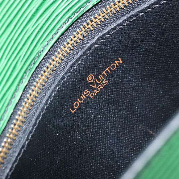 LOUIS VUITTON Epi Saint Cloud GM Shoulder Bag Green M52194 LV Auth 171072