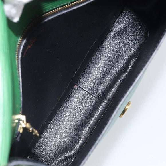 LOUIS VUITTON Epi Saint Cloud GM Shoulder Bag Green M52194 LV Auth 171072
