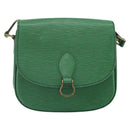 LOUIS VUITTON Epi Saint Cloud GM Shoulder Bag Green M52194 LV Auth 171072-13