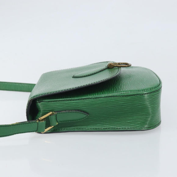 LOUIS VUITTON Epi Saint Cloud GM Shoulder Bag Green M52194 LV Auth 171072