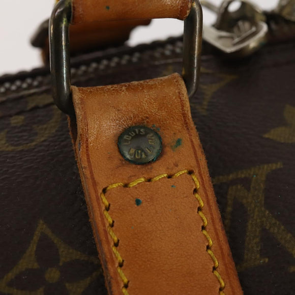 LOUIS VUITTON Monogram Keepall 45 Boston Bag M41428 LV Auth 171076