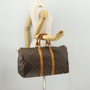 LOUIS VUITTON Monogram Keepall 45 Boston Bag M41428 LV Auth 171076-23