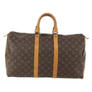 LOUIS VUITTON Monogram Keepall 45 Boston Bag M41428 LV Auth 171076-2