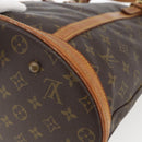LOUIS VUITTON Monogram Bucket GM Shoulder Bag M42236 LV Auth 171077-15