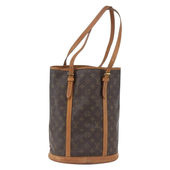 LOUIS VUITTON Monogram Bucket GM Shoulder Bag M42236 LV Auth 171077