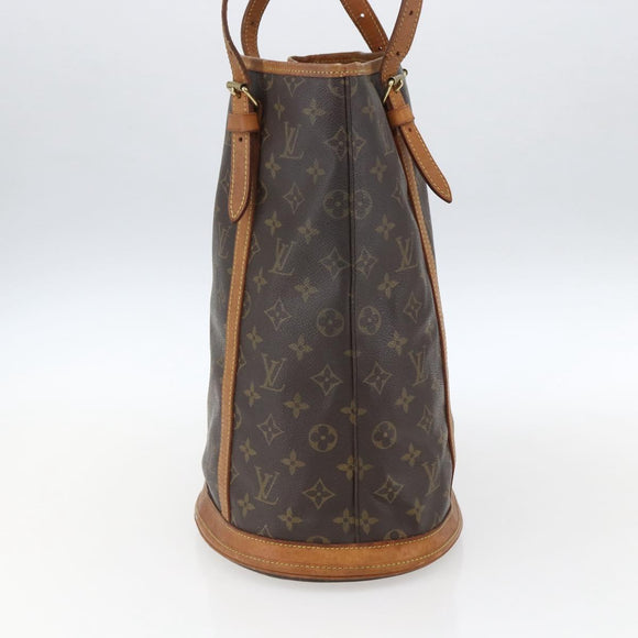 LOUIS VUITTON Monogram Bucket GM Shoulder Bag M42236 LV Auth 171077