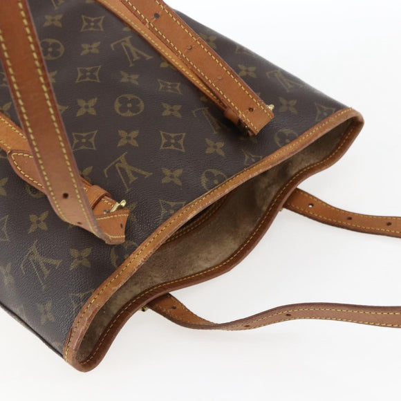 LOUIS VUITTON Monogram Bucket GM Shoulder Bag M42236 LV Auth 171077