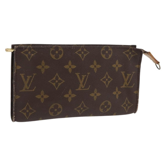 LOUIS VUITTON Monogram Bucket GM Zubehörtasche LV Auth 171078
